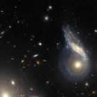 Cette photo montre une collision titanesque entre deux galaxies
