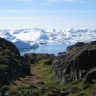 ì Du blanc au vert: visualisez le changement climatique au Groenland