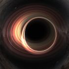 á Observation d'une étrange région autour d'un trou noir
