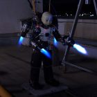 » Ce robot doté d'un jetpack, ambitionne de devenir un véritable Iron Man secouriste