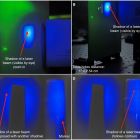 ¥ Expérience inédite: ce laser projette une ombre visible ¥