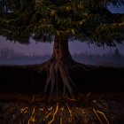 2 De l'or pousse littéralement sur ces arbres