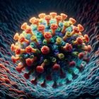 Un modèle du génome du virus de la grippe à l'échelle quasi-atomique