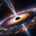 ¡ Le magnétisme défie la gravité dans cette observation d'un trou noir supermassif proche