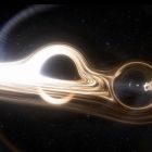 « Première image de deux trous noirs en orbite mutuelle