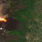 L'éruption de l'Etna vue depuis l'espace