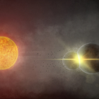 ¥ Deux planètes entrent en collision sous l'oeil des astronomes