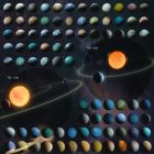 - Des astronomes dressent cette mosaïque de 126 mondes étranges