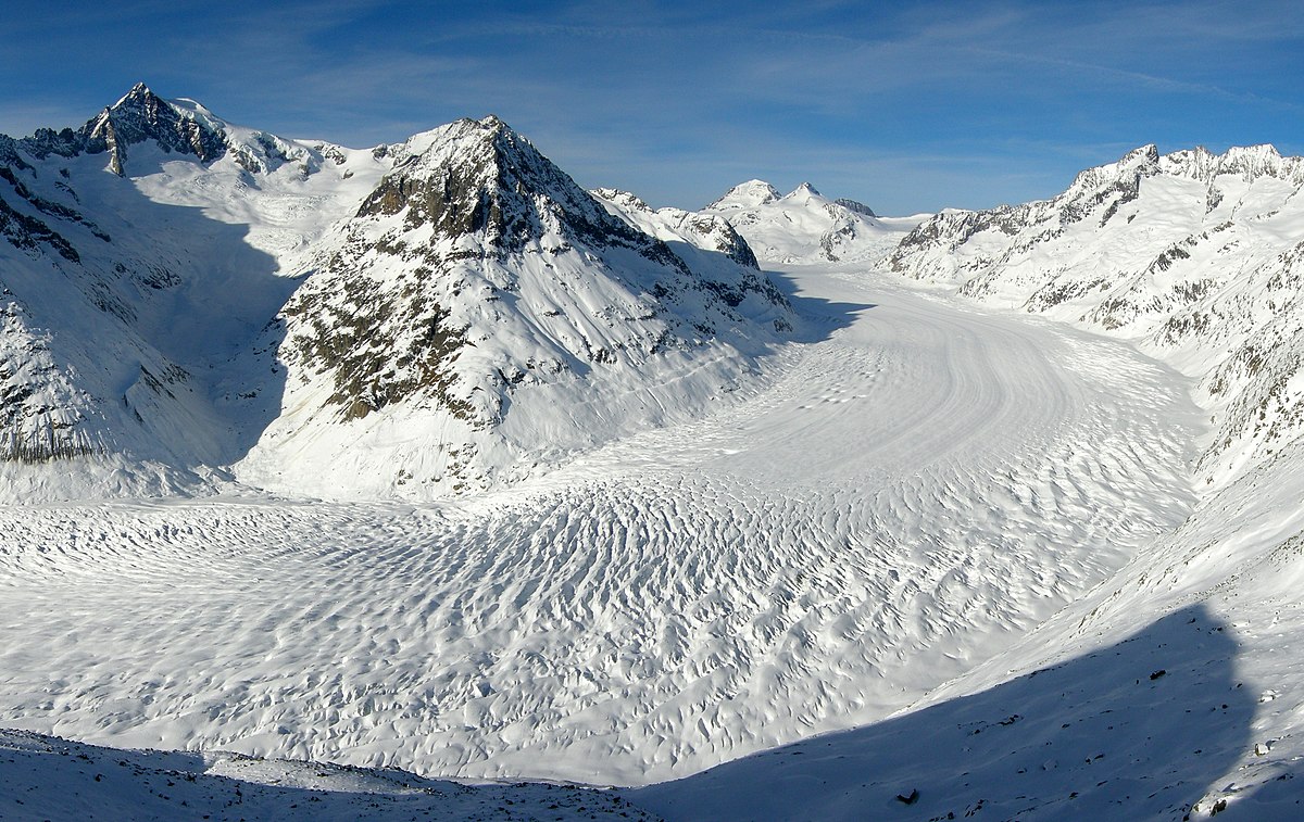 Glacier d’Aletsch vu de l’Eggishorn