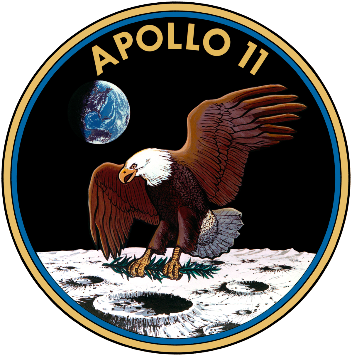 Insigne de la mission Apollo 11