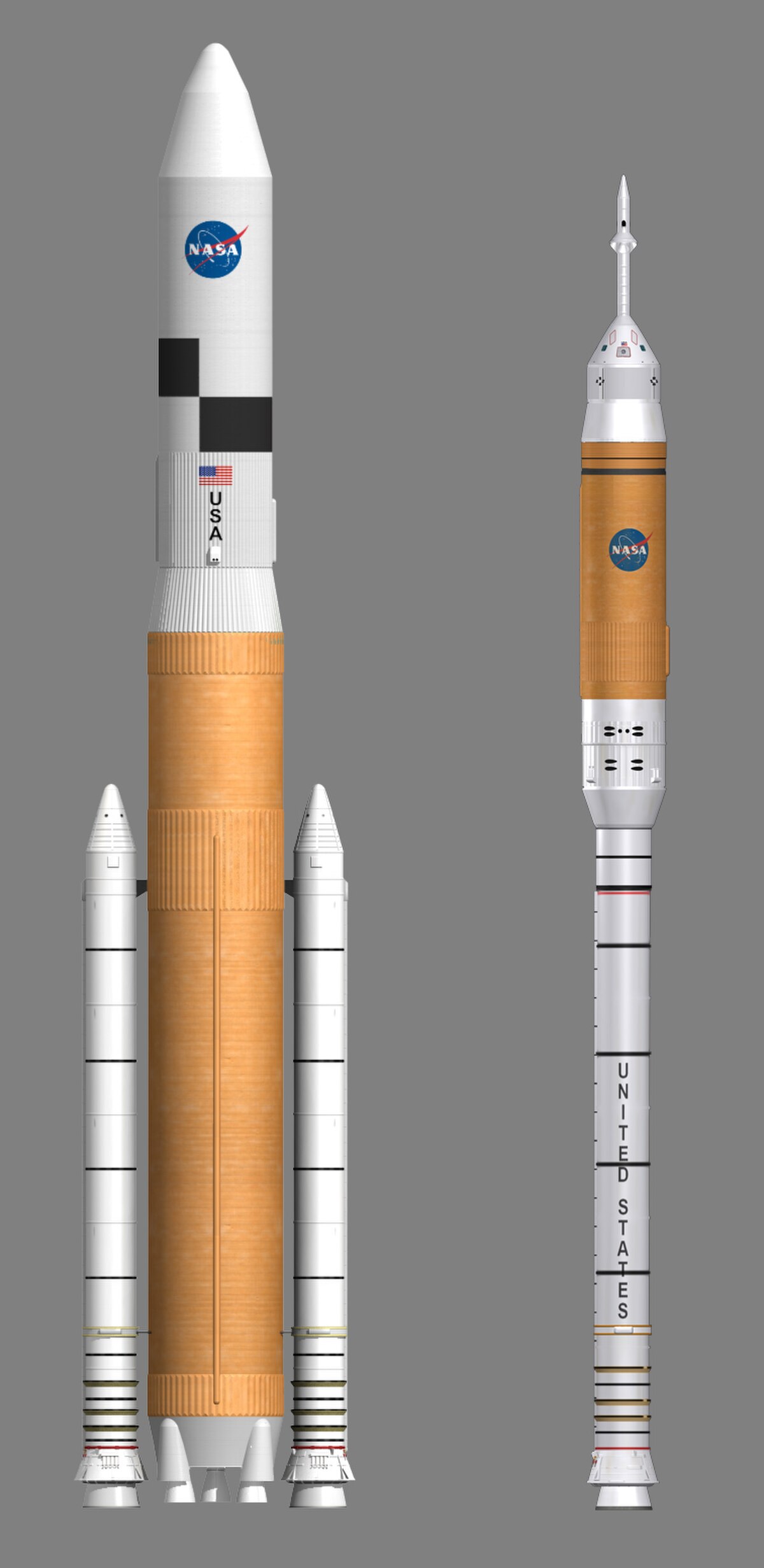 Les nouvelles fusées Ares qui seront lancées pour retourner sur la Lune.