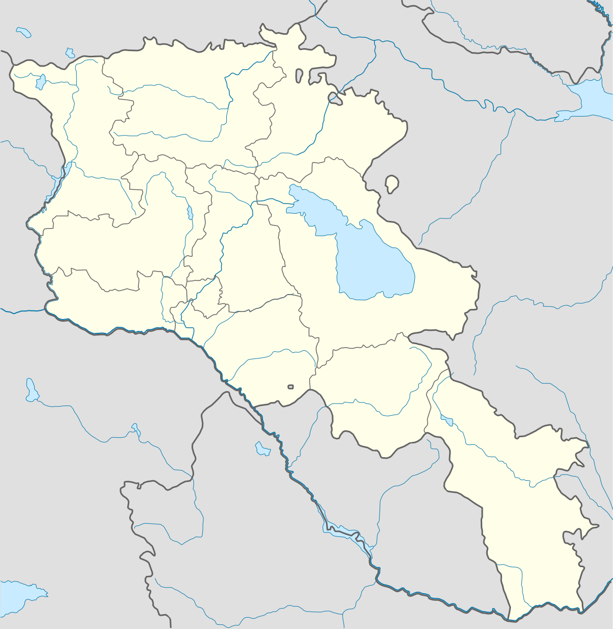 Carte d'Arménie