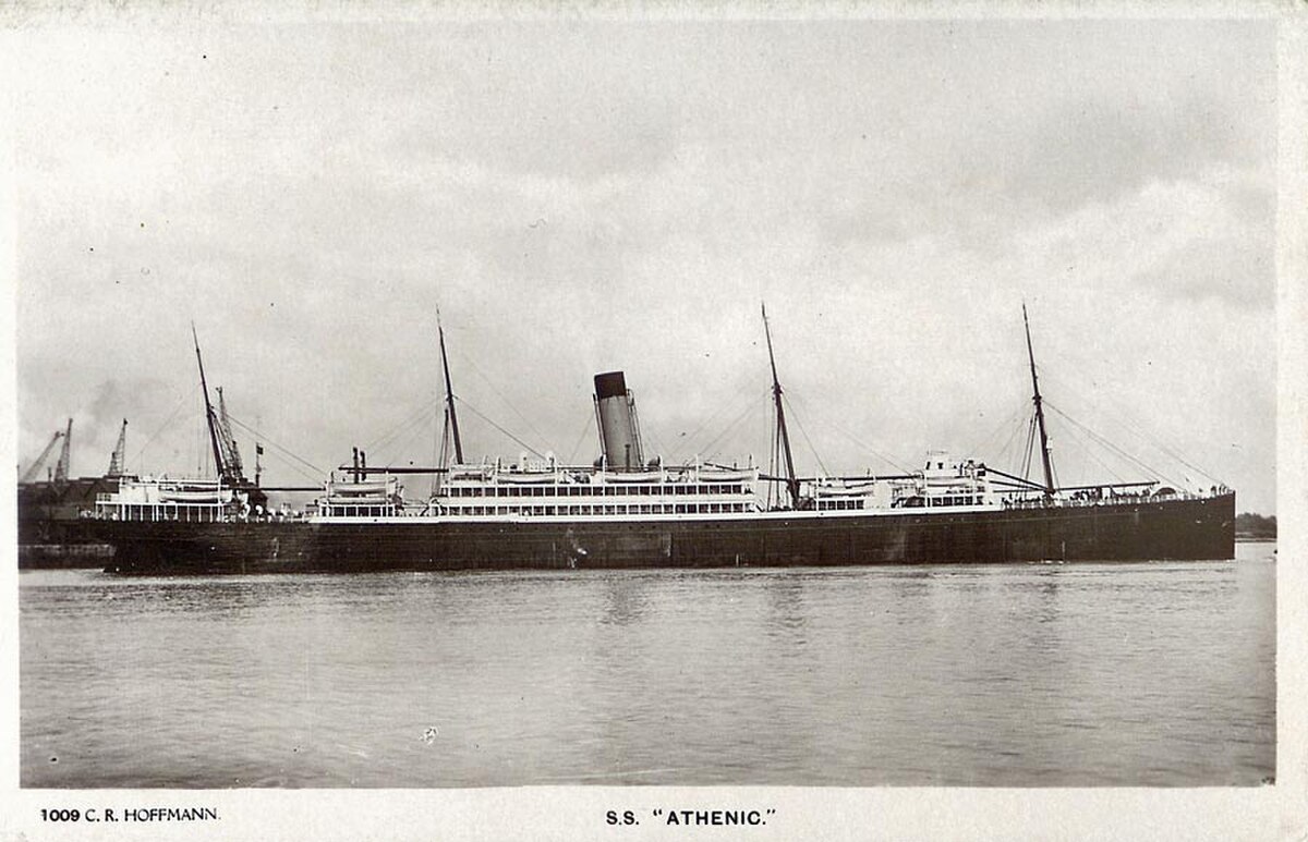 SS Athenic (1902) - Définition et Explications