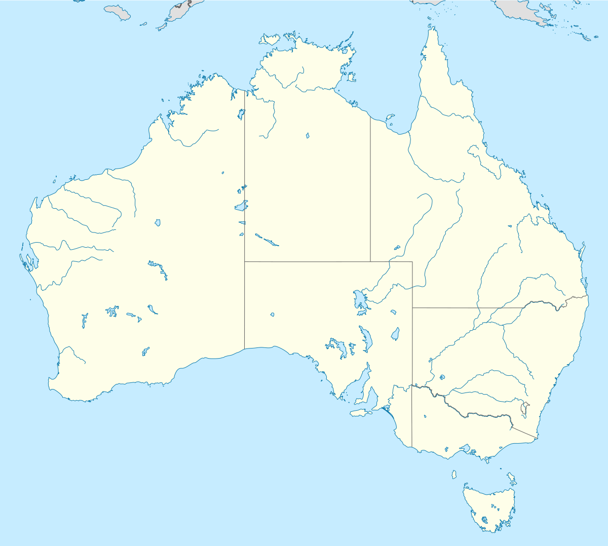 (Voir situation sur la carte d'Australie)