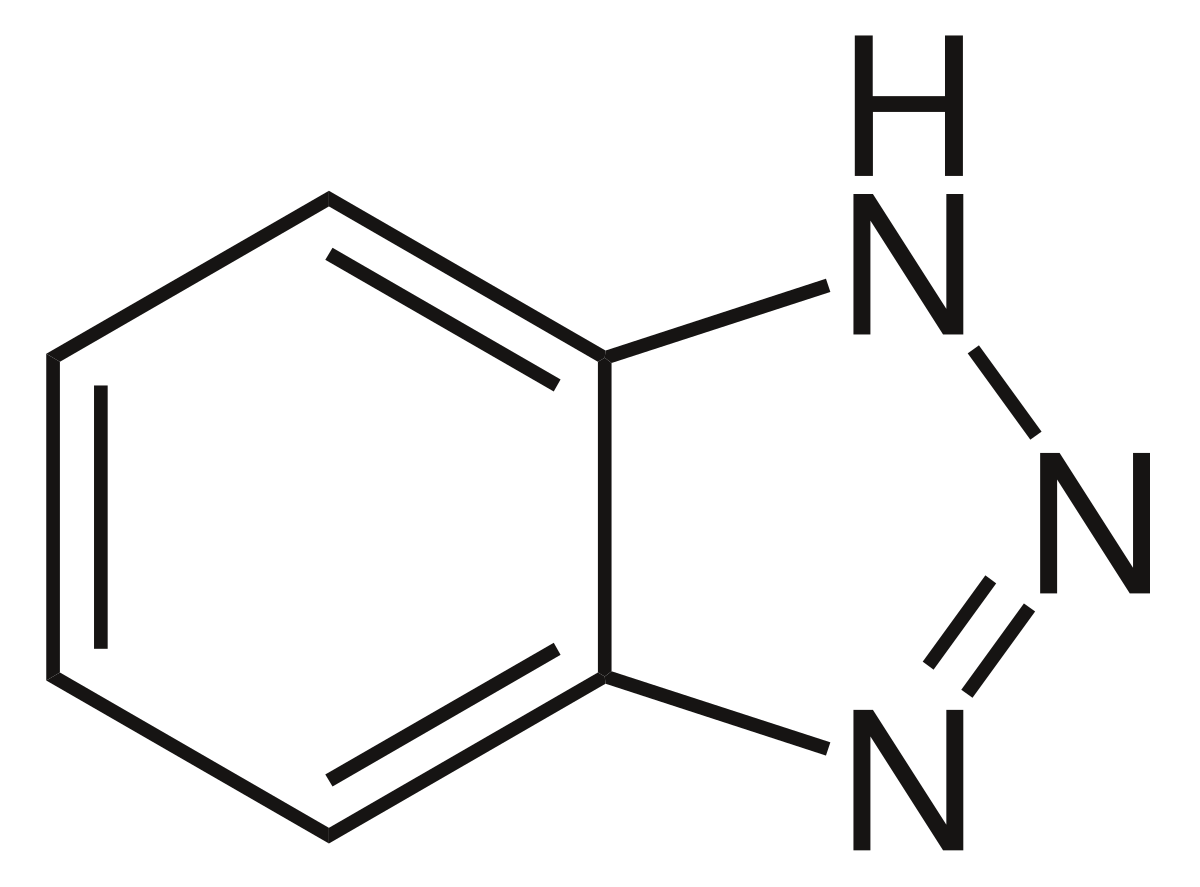Structure du benzotriazole