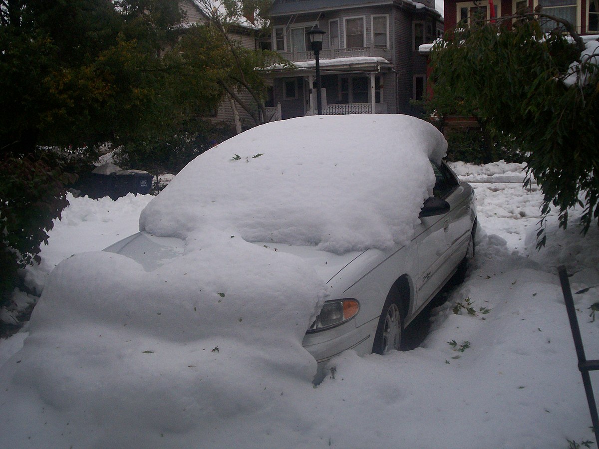 Tempête de neige Aphid du 12-13 octobre 2006