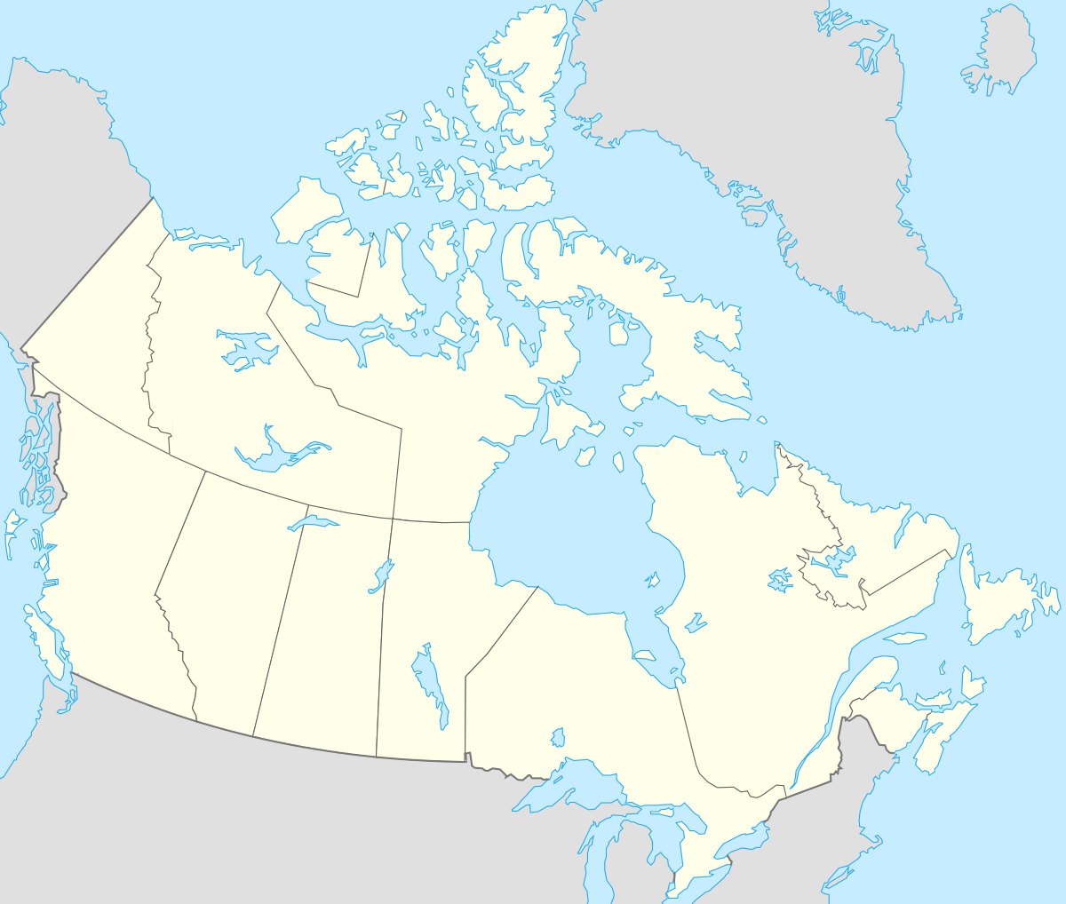 (Voir situation sur la carte du Canada)