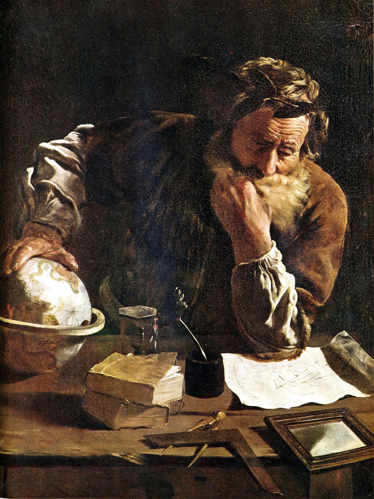 ArchimèdeDomenico Fetti, 1620, Musée Alte Meister, Dresde (Allemagne)