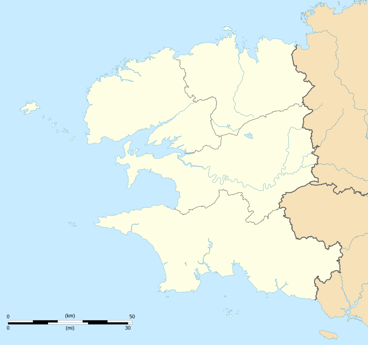 Finistere department location map.svg