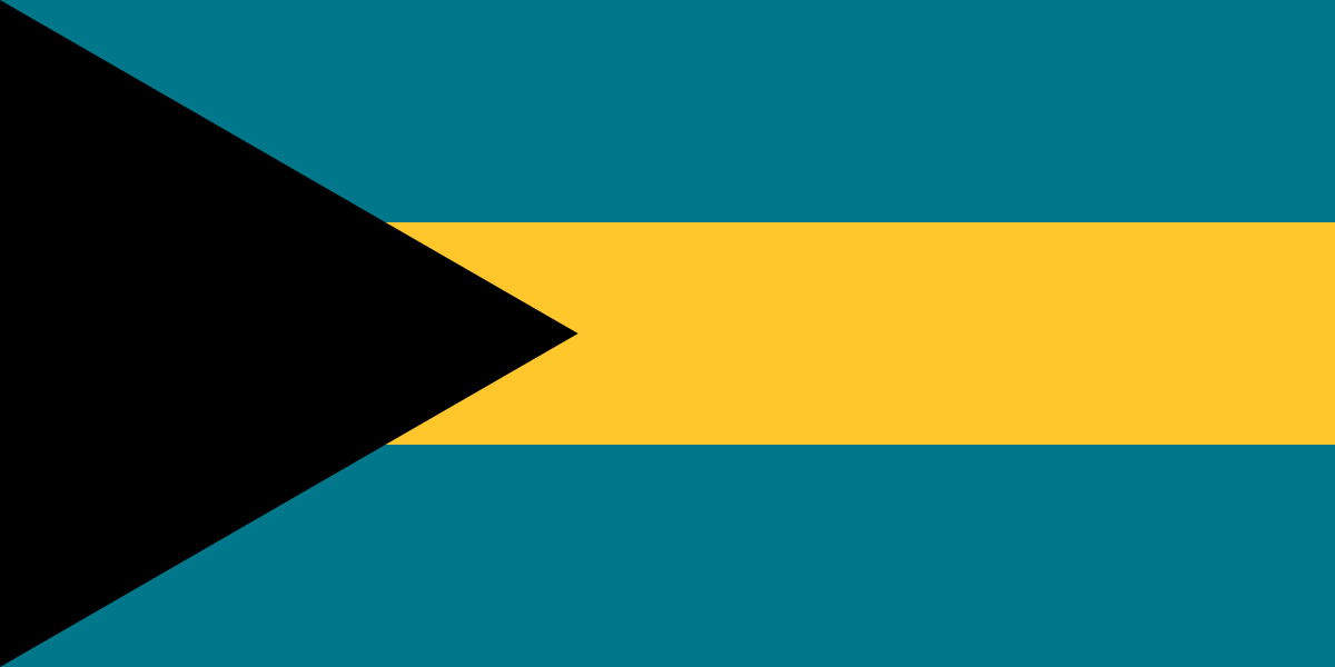 Drapeau des Bahamas