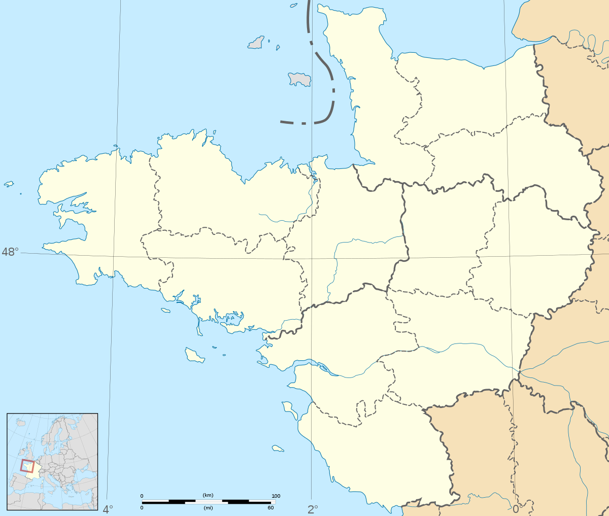 France - Grand Ouest - map-blank.svg