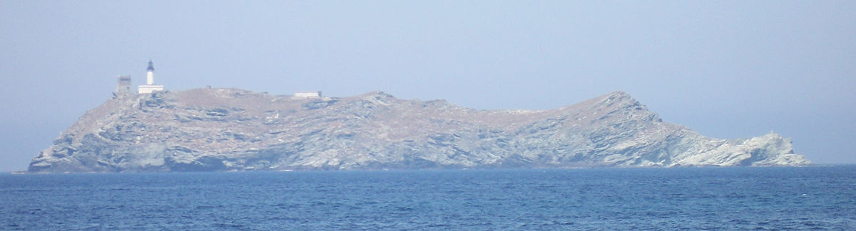 Vue de l'île de la Giraglia.