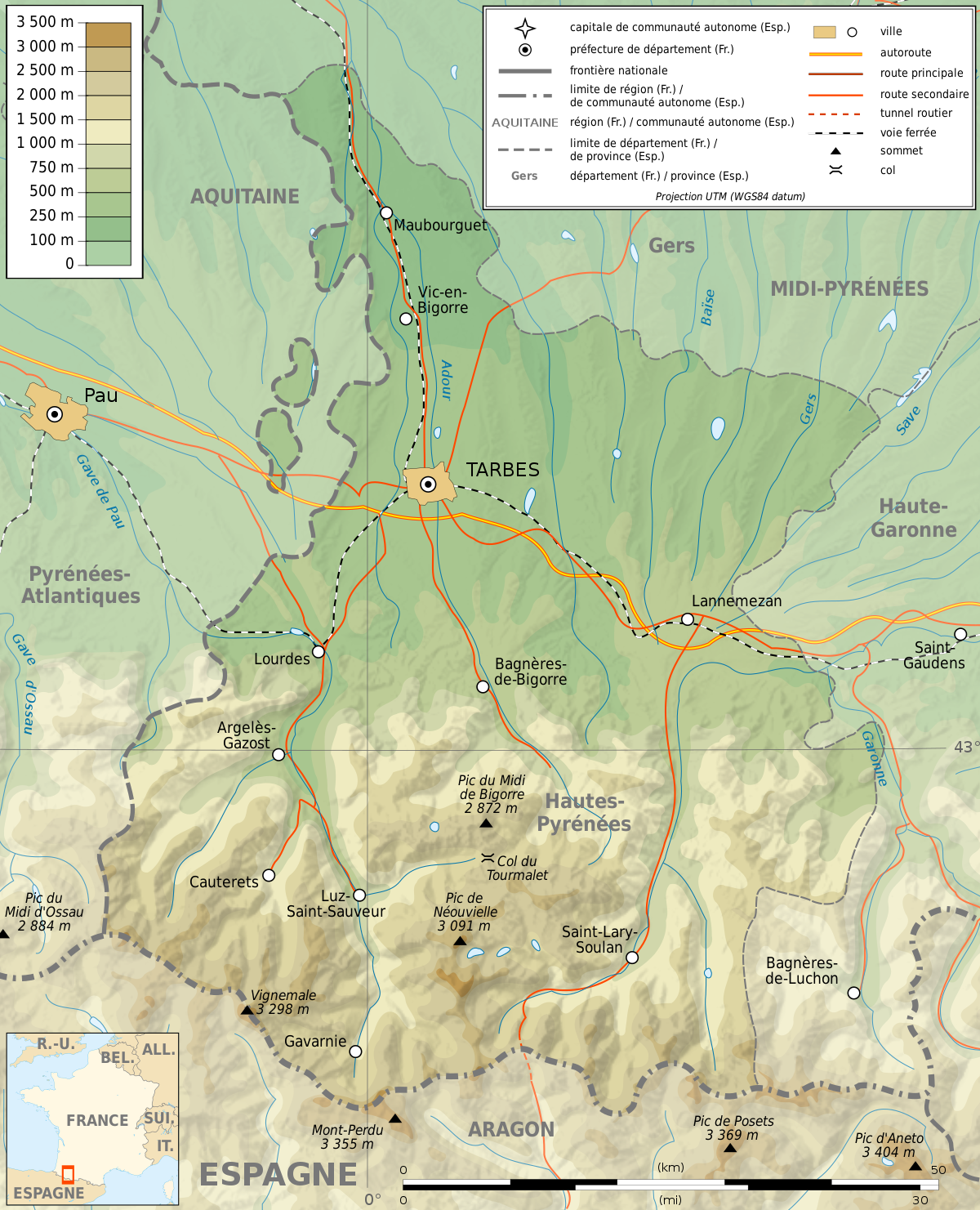 (Voir situation sur carte : Hautes-Pyrénées)