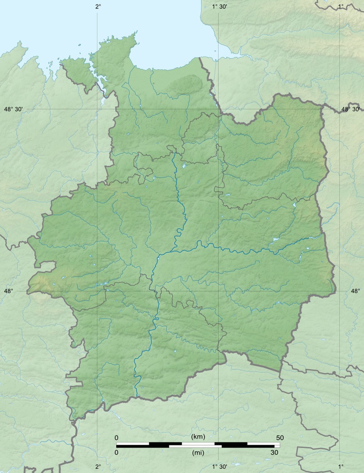 Ille-et-Vilaine department relief location map.jpg