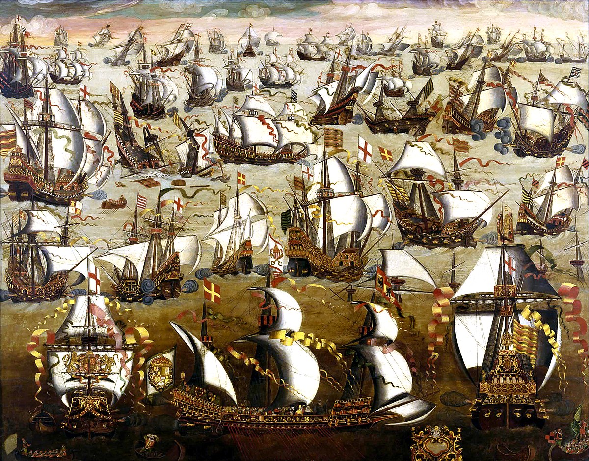 L'Invincible Armada espagnole, au départ de Ferrol