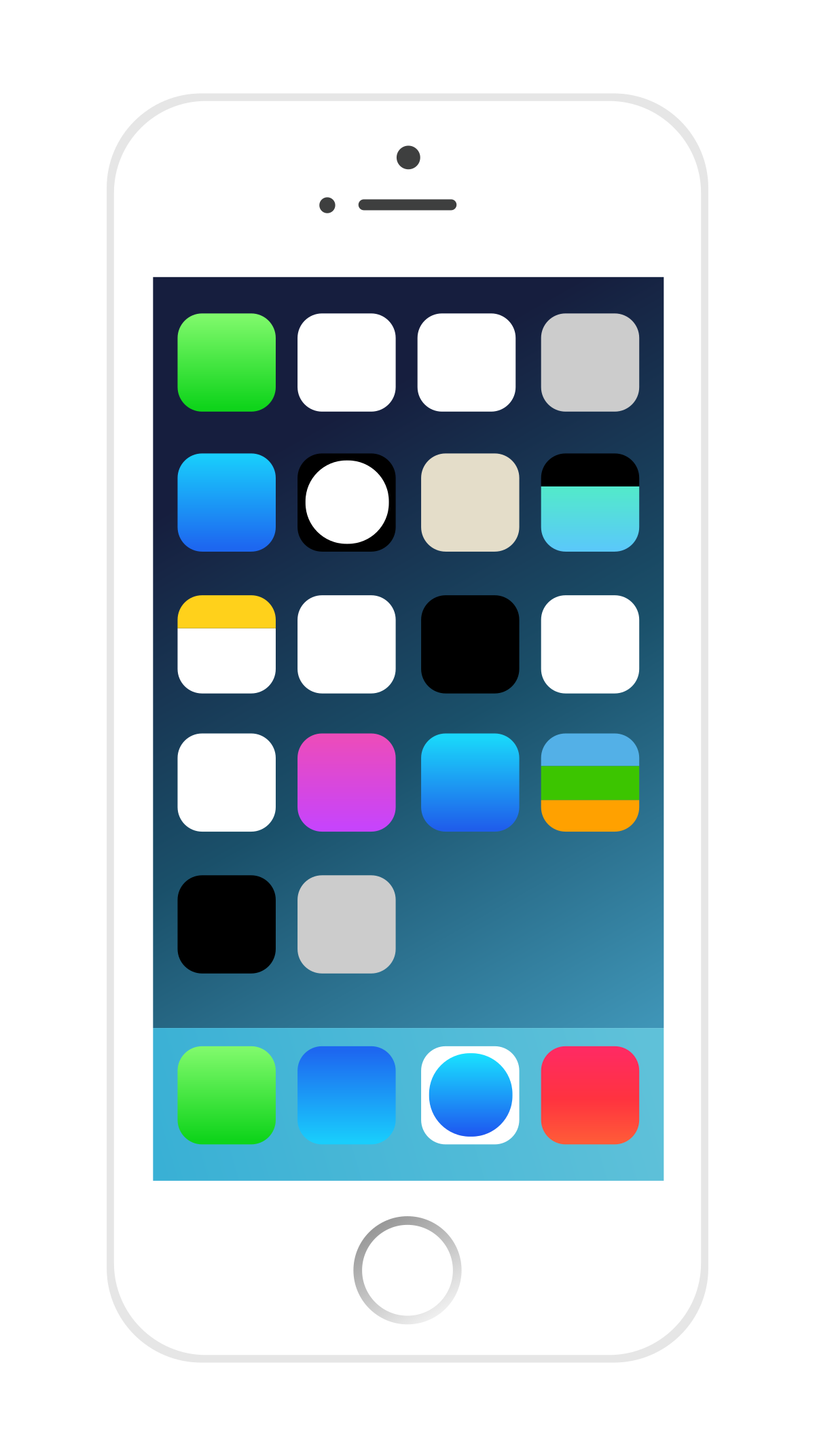 IPhone with icons.svg