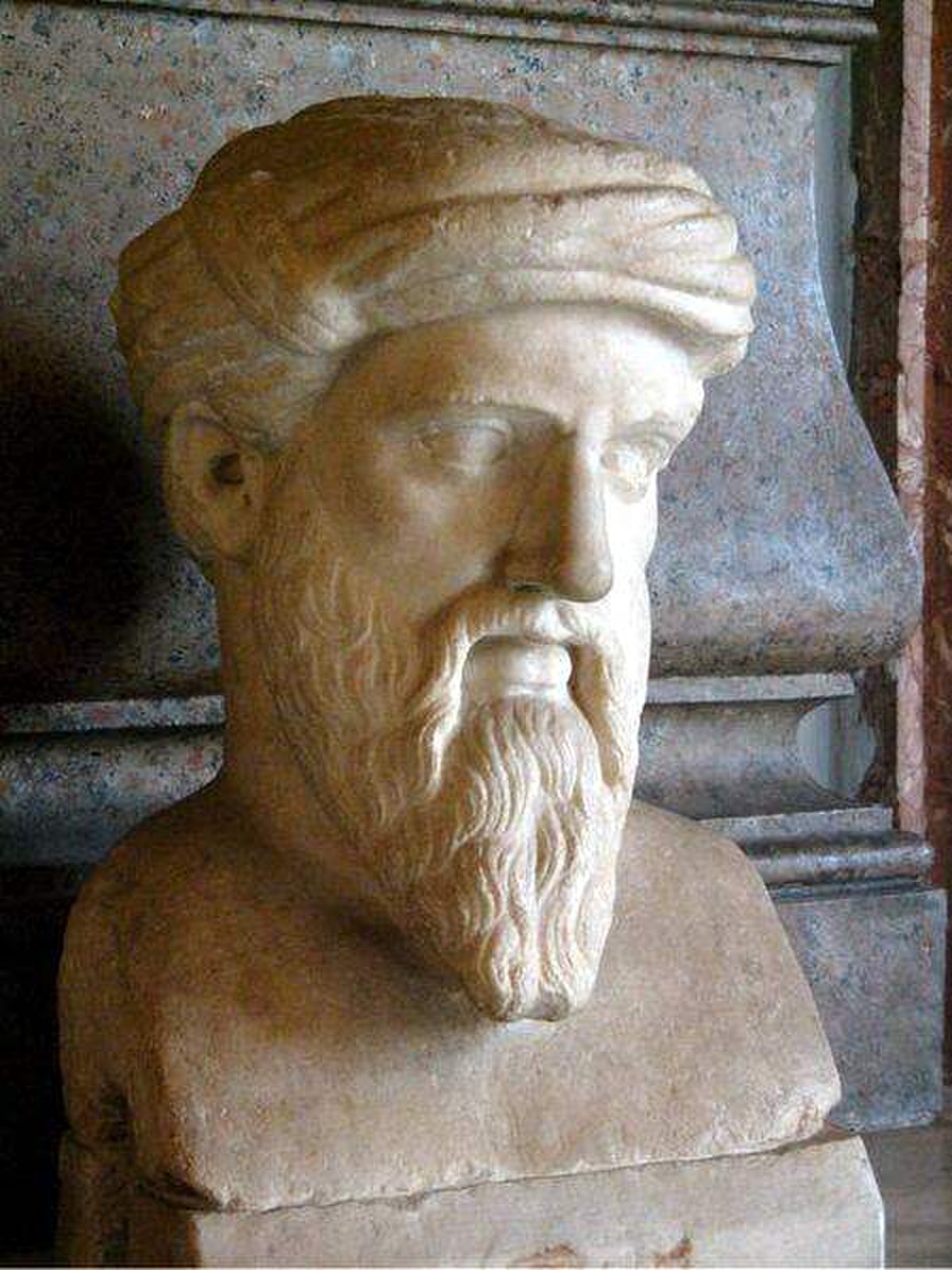 Buste de Pythagore - Musées du Capitole - Rome