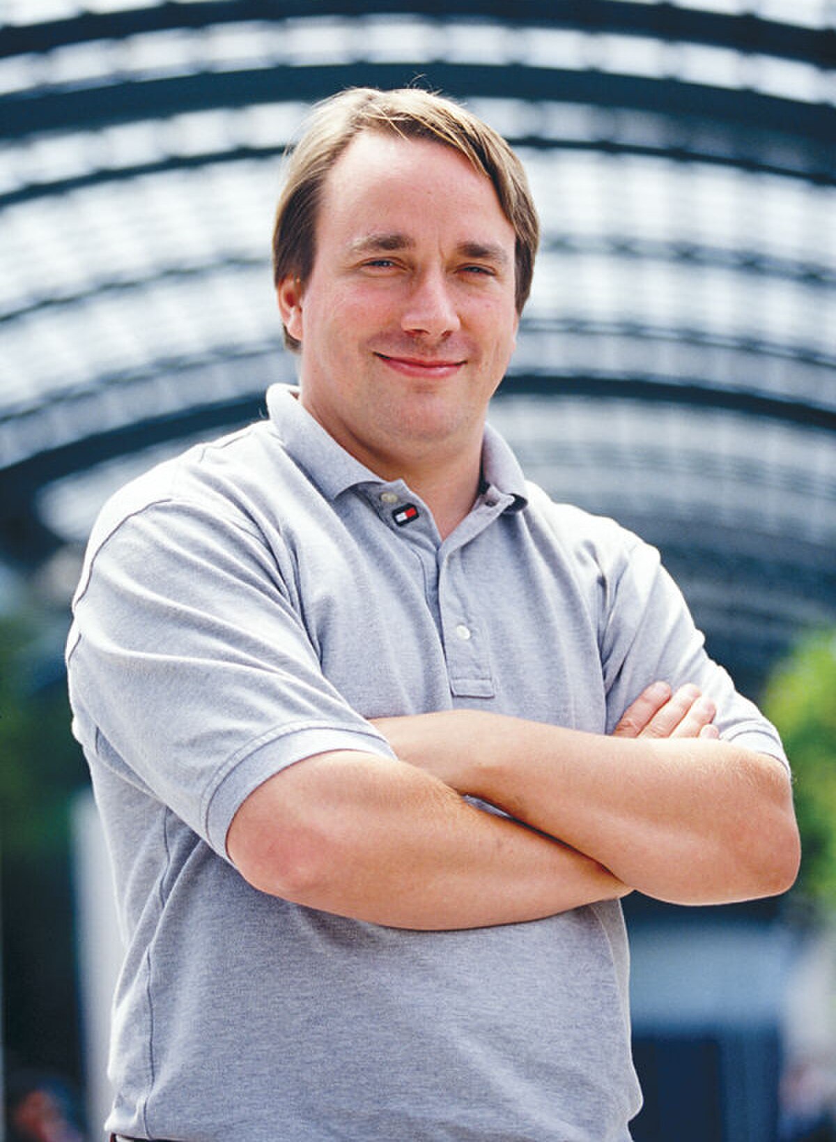 Linus Torvalds initiateur et aujourd'hui coordinateur du noyau Linux