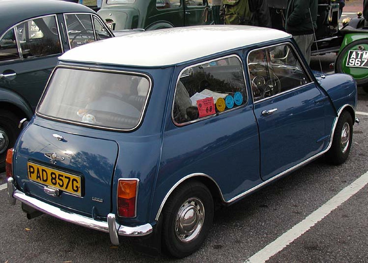 Austin Mini Cooper (998 cm³) de 1968
