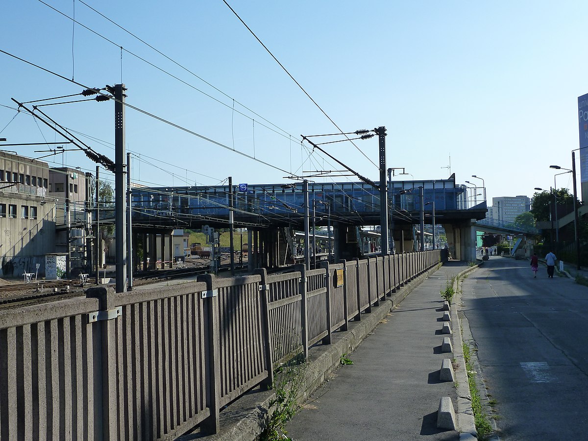 La gare en 2010