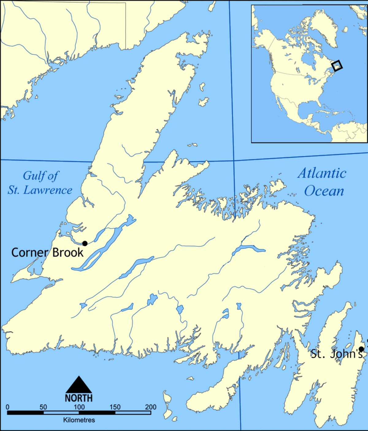 Newfoundland Map E886b919a00fb40154730568218d5d47 