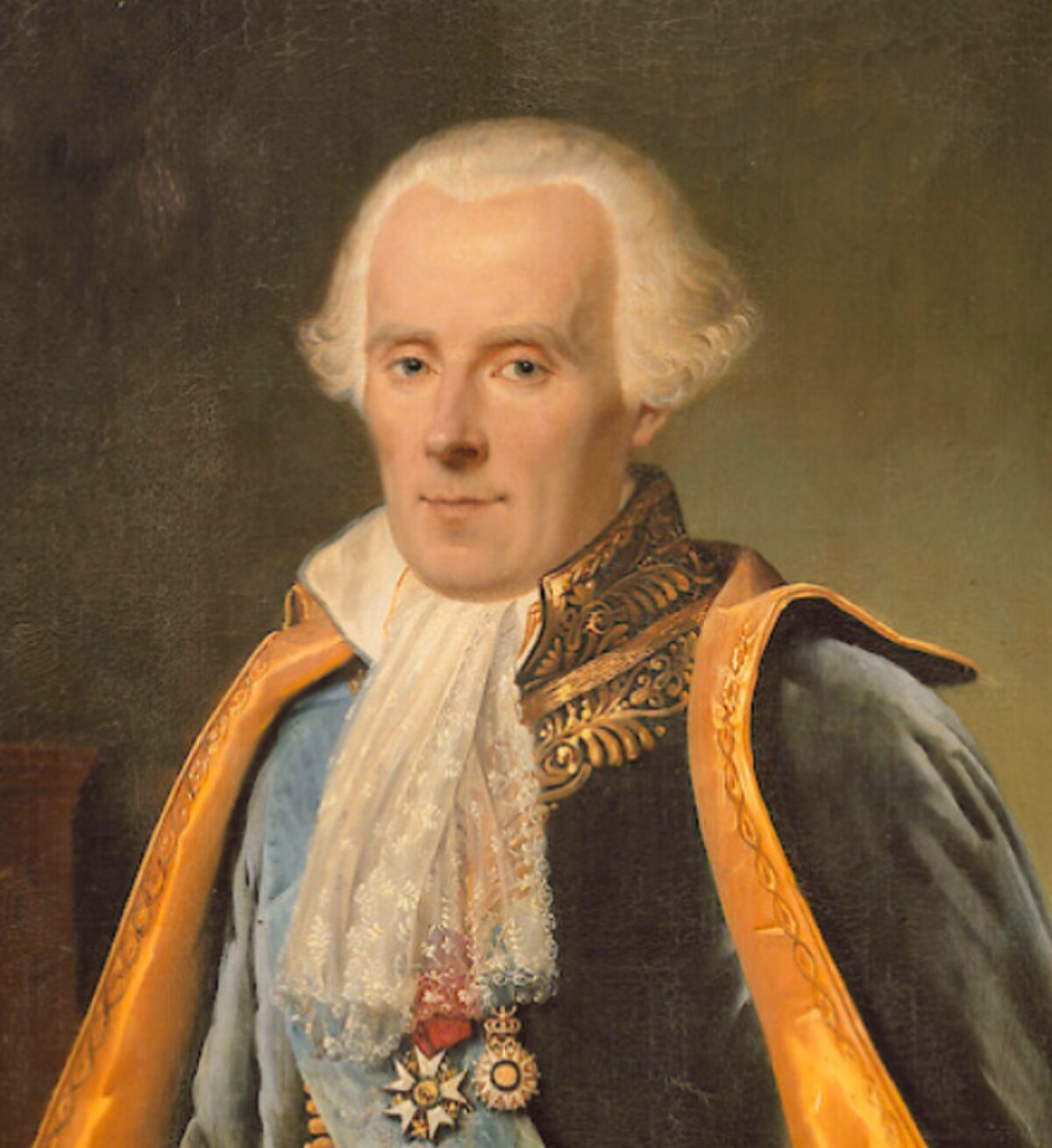 portrait de Pierre-Simon de Laplace en habit d'apparat