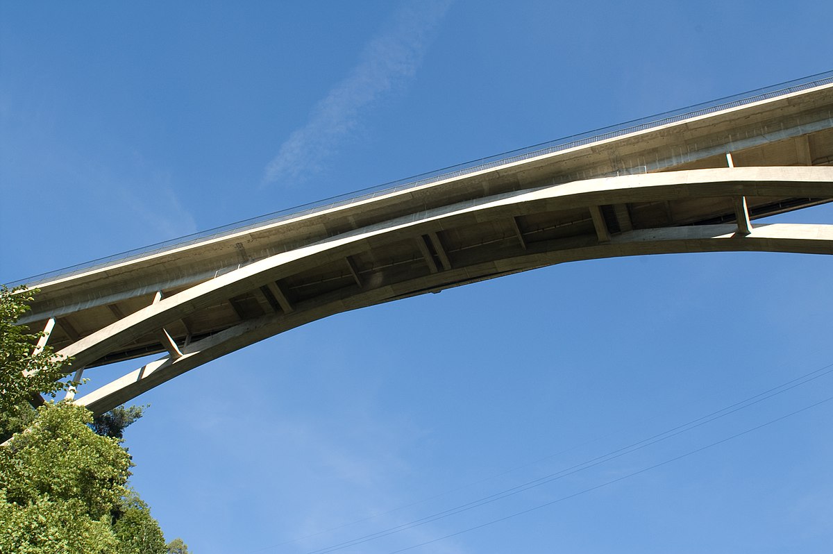 Vue du pont du Gottéron