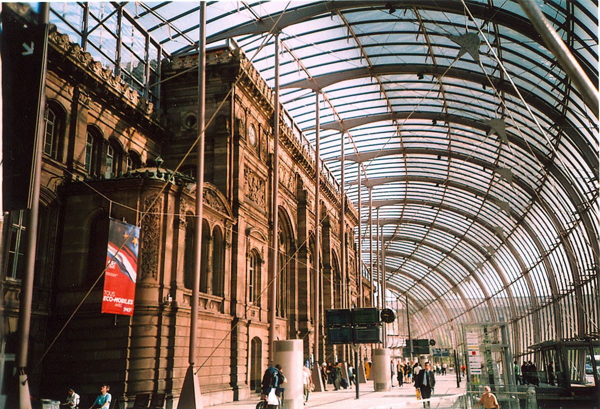 La gare de Strasbourg