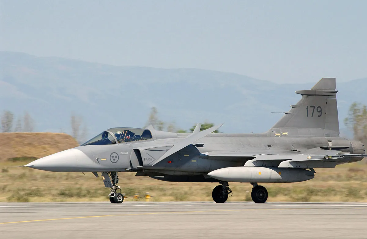 Le suédois Saab joue gros avec son nouvel avion de chasse