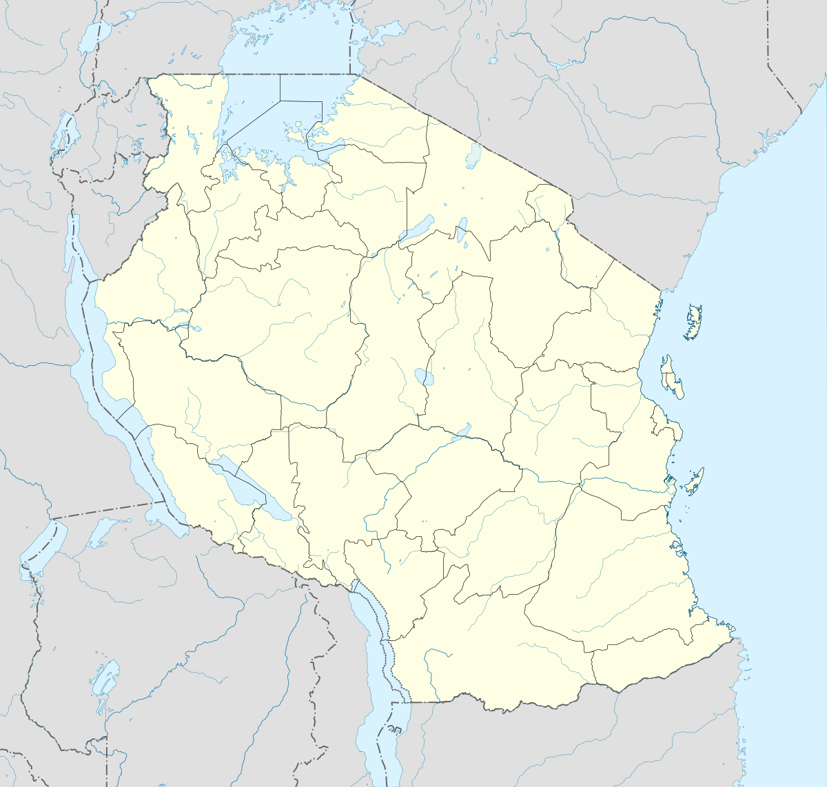 Tanzania location map.svg