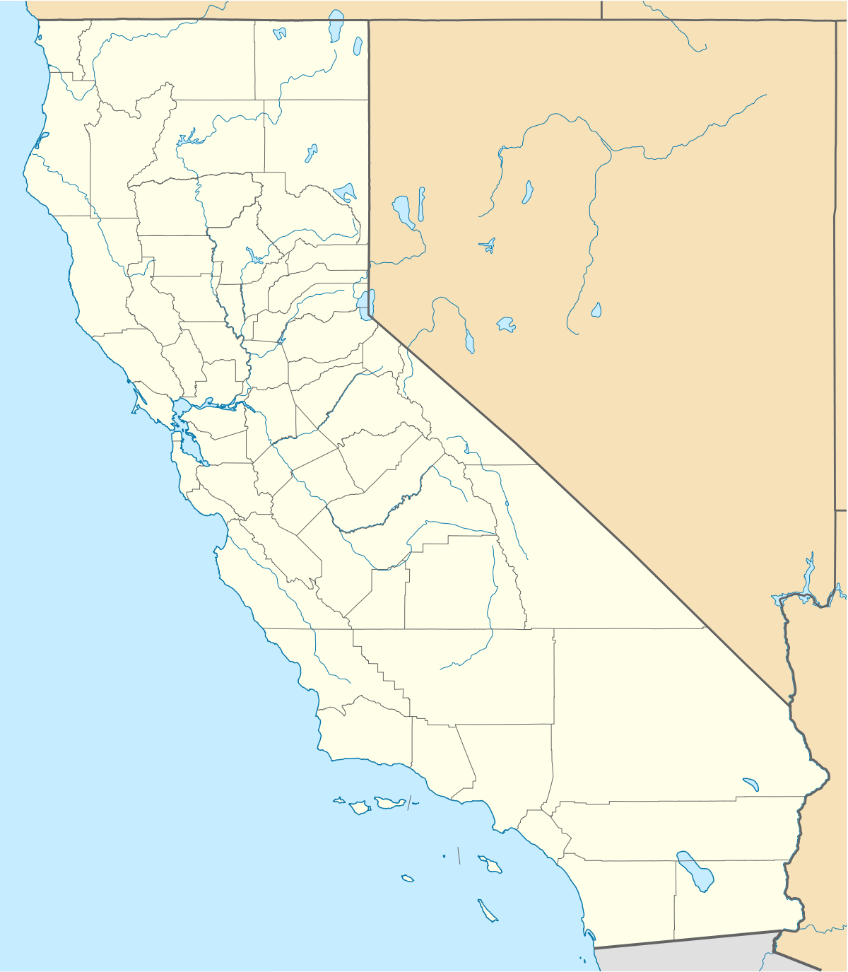 (Voir situation sur la carte de Californie)