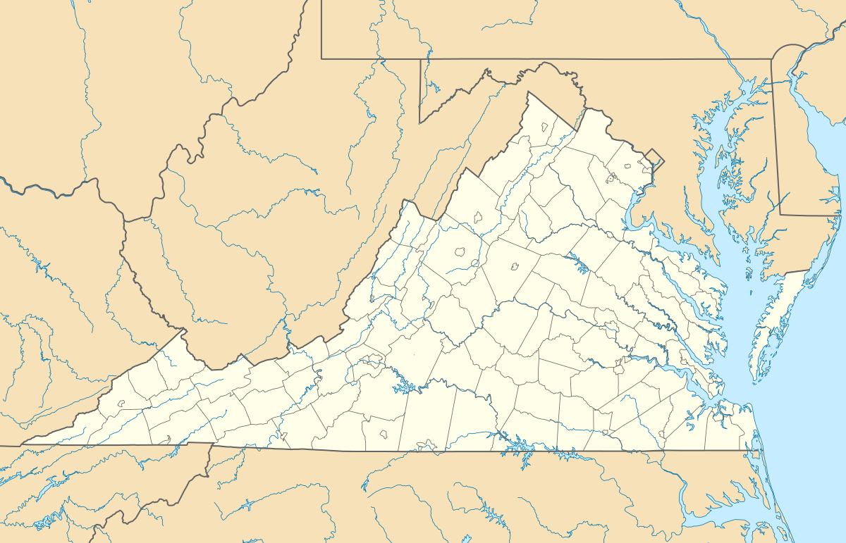 (Voir situation sur la carte de Virginie)