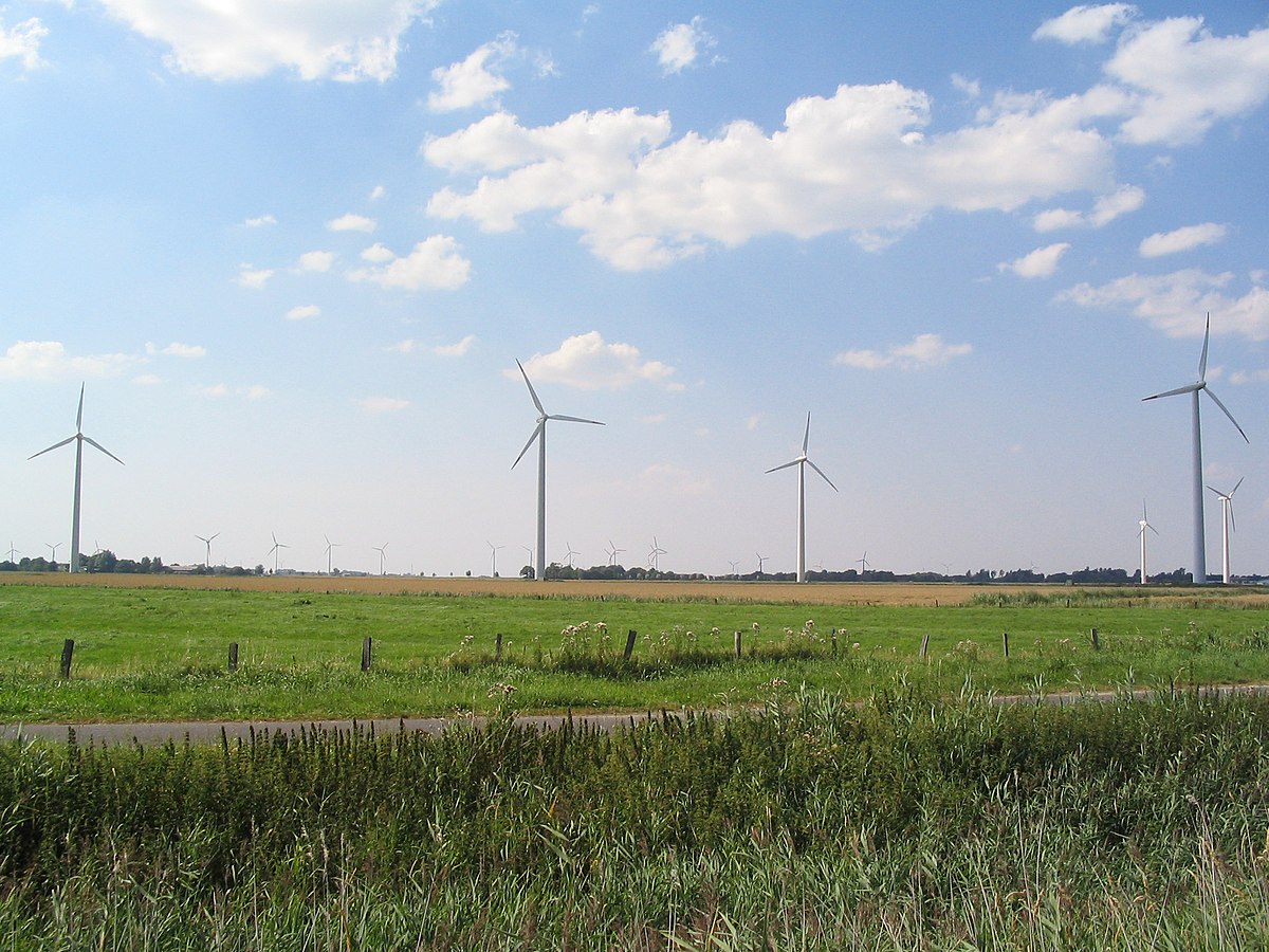 Éoliennes dans la campagne allemande