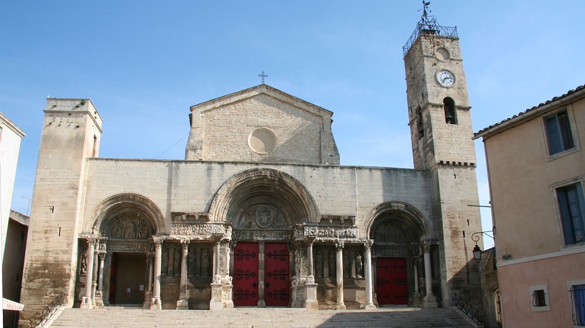 L'abbatiale de Saint-Gilles-du-Gard