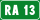 Italian traffic signs - raccordo autostradale 13.svg
