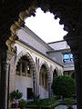 La Aljafería - Patio de Santa Isabel 04.JPG
