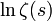 \displaystyle\ln \zeta(s)