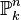 \mathbb P^n_k