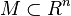 M\subset R^n