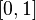 \left[0,1\right]